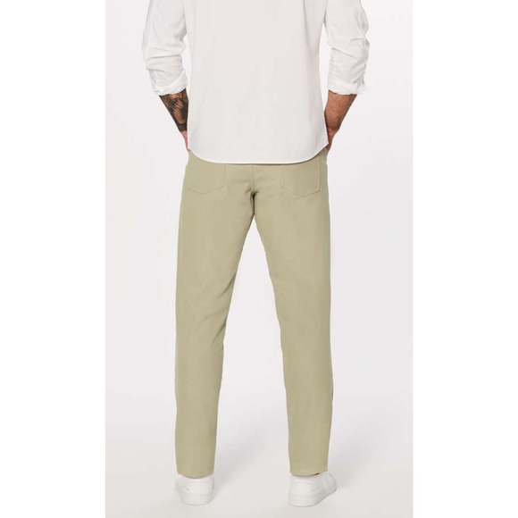 Lululemon ABC Pant Classic 34" Tofino Sand Tan Athletic Khaki Size 33 x 28 *Flaw - Picture 5 of 15